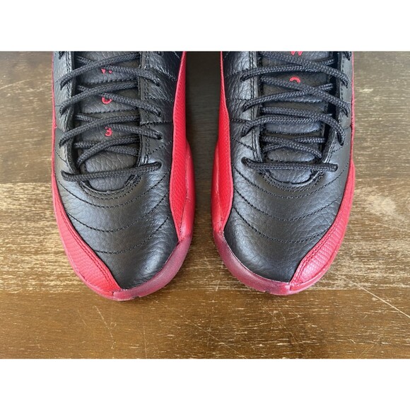 Nike Air Jordan 12 Retro GS “Flu Game” Size 5.5Y/Women's Size 7 153265-002 - Picture 7 of 11